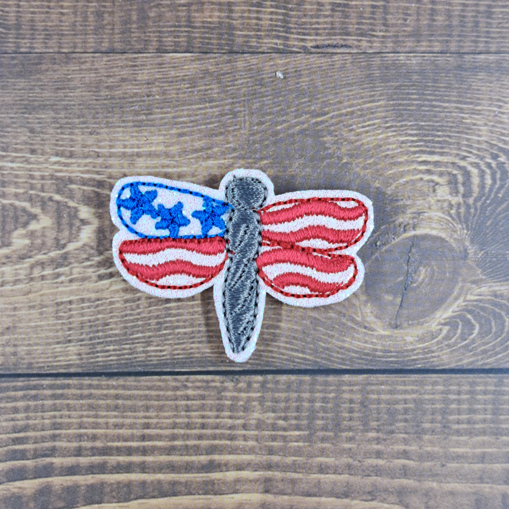 Patriotic Dragonfly