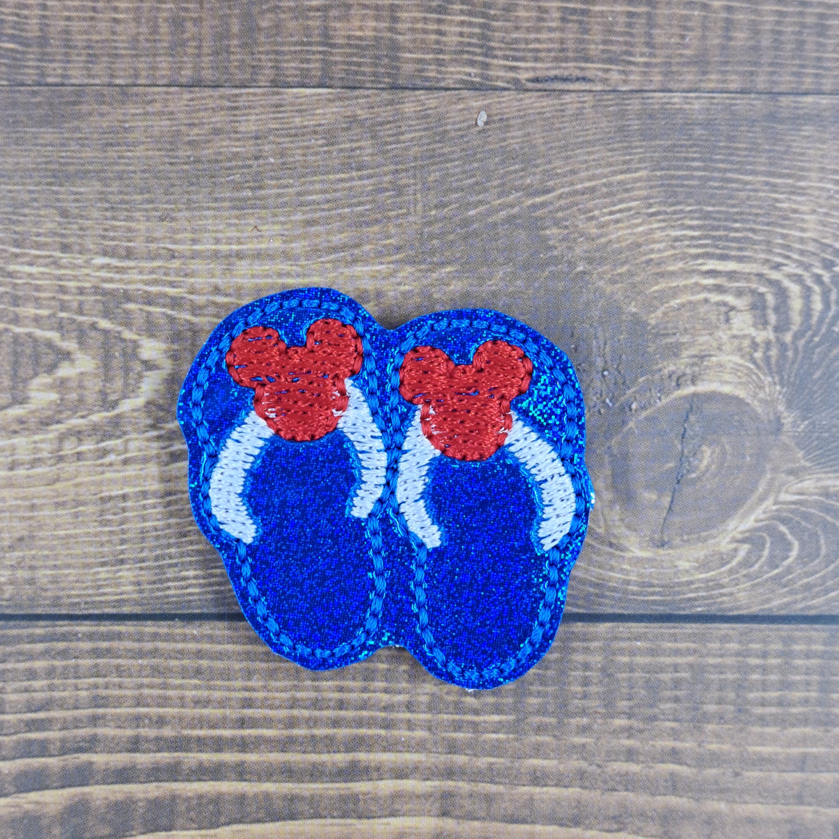 Patriotic Summer Mouse Flip Flops