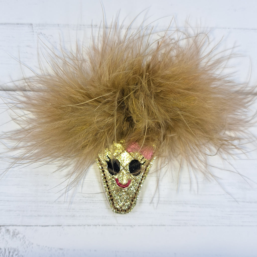 Feather Puff Ice Cream Cone