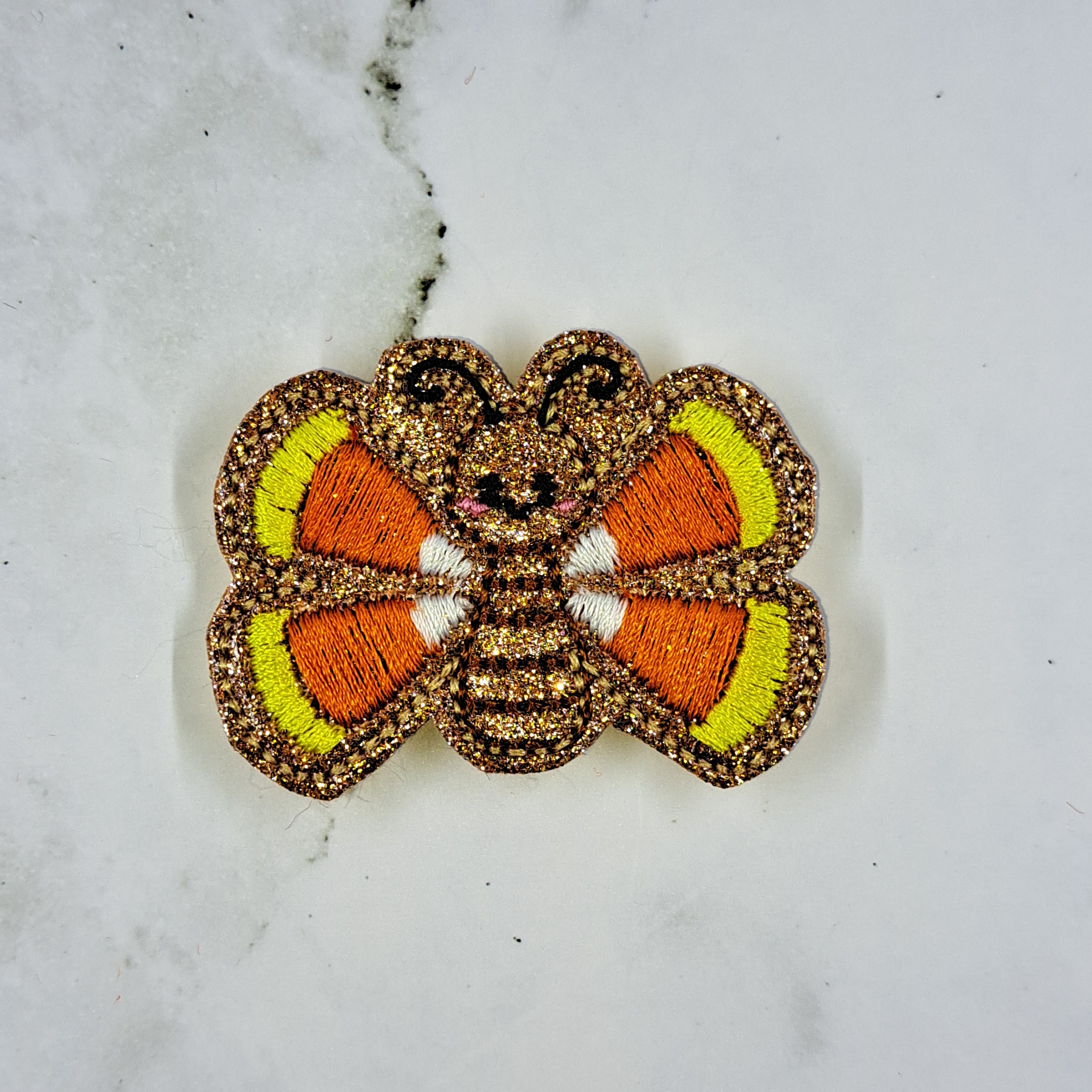 Halloween Candy Corn Butterfly