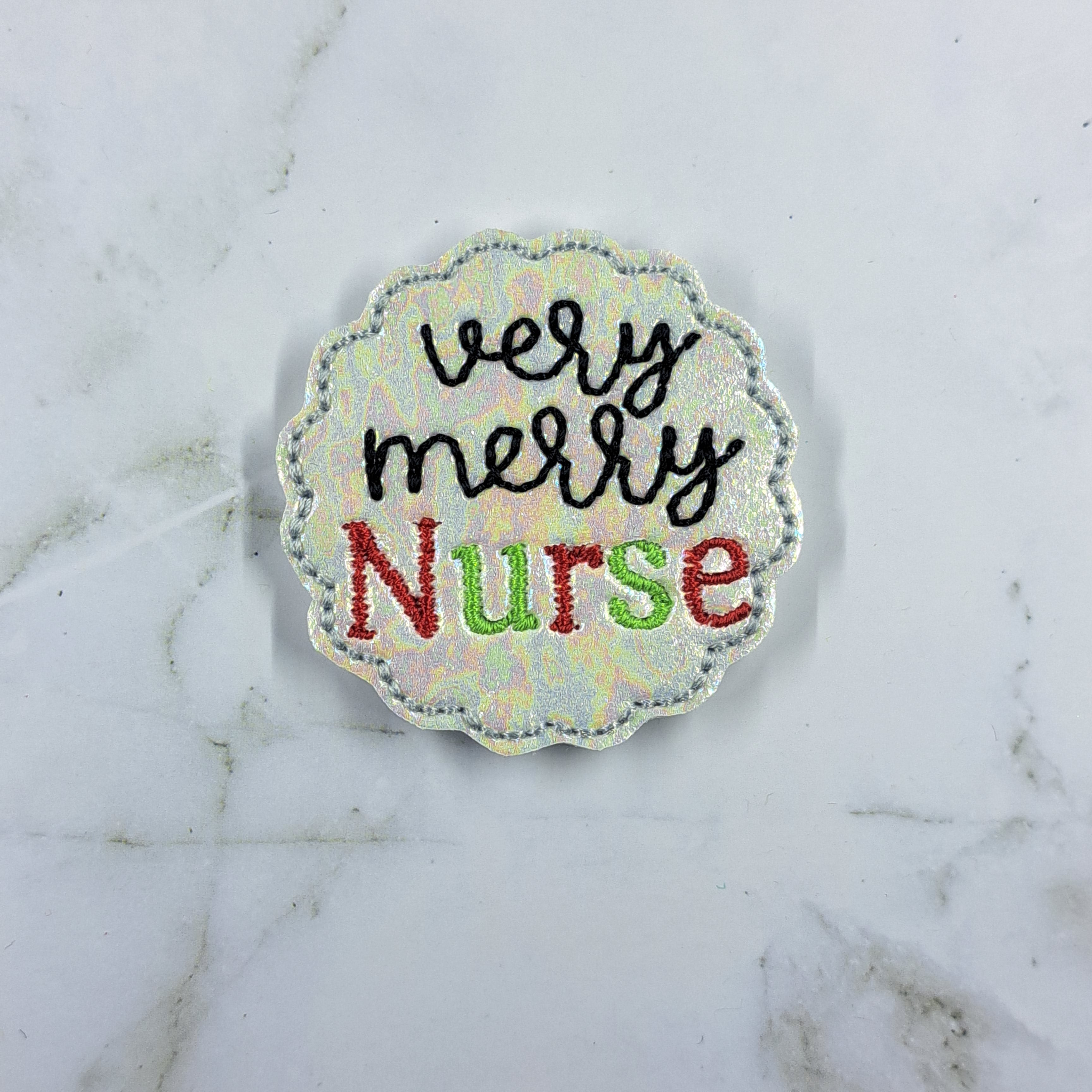 Medical Very Merry Christmas Nurse