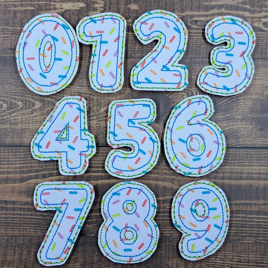 Birthday Numbers Sprinkles