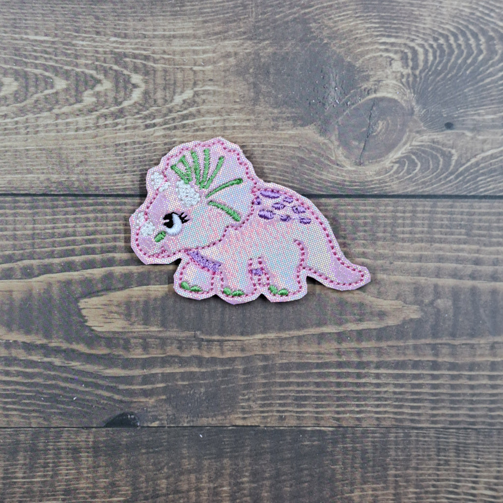 Pink Dino Triceratops