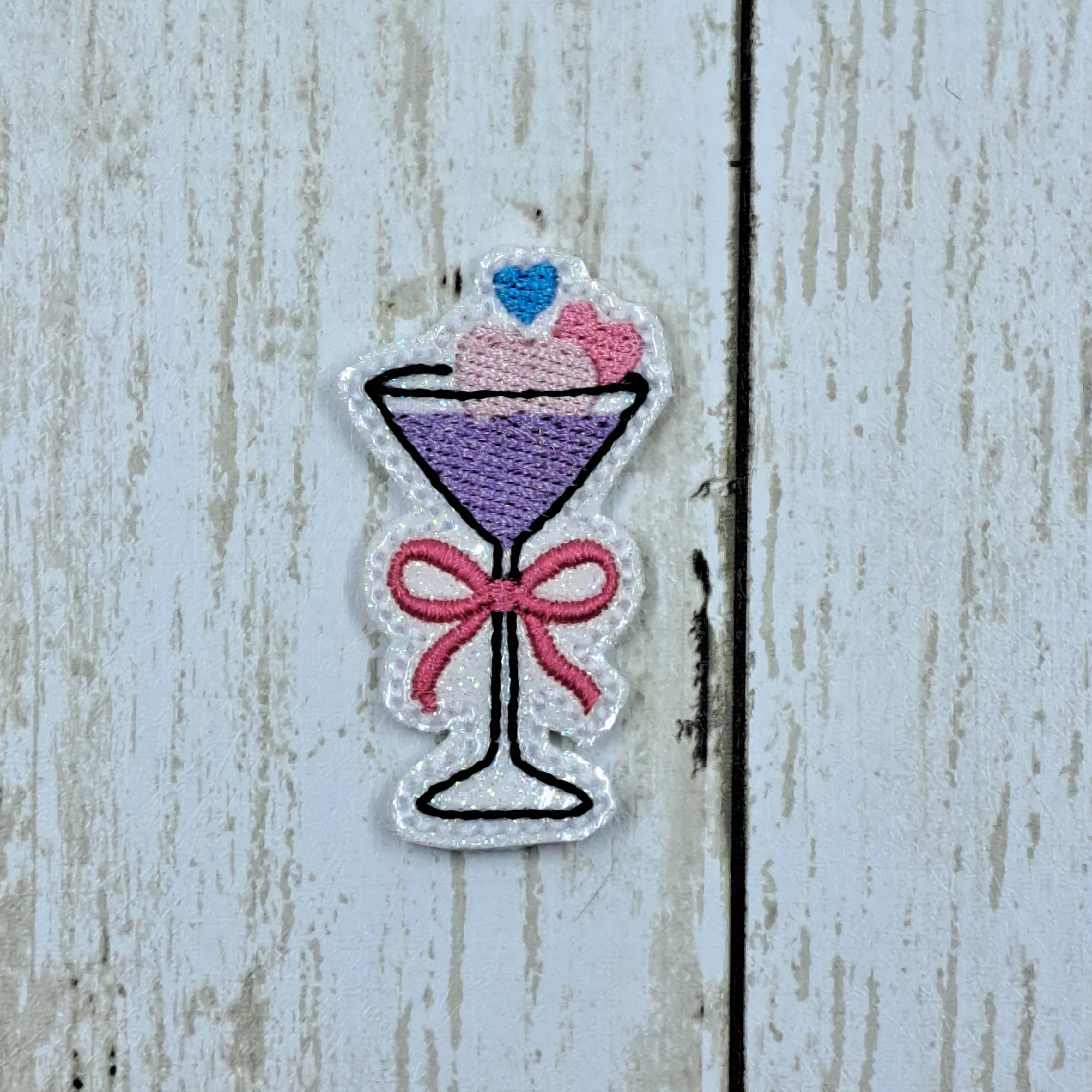 Valentines Day Martini Hearts