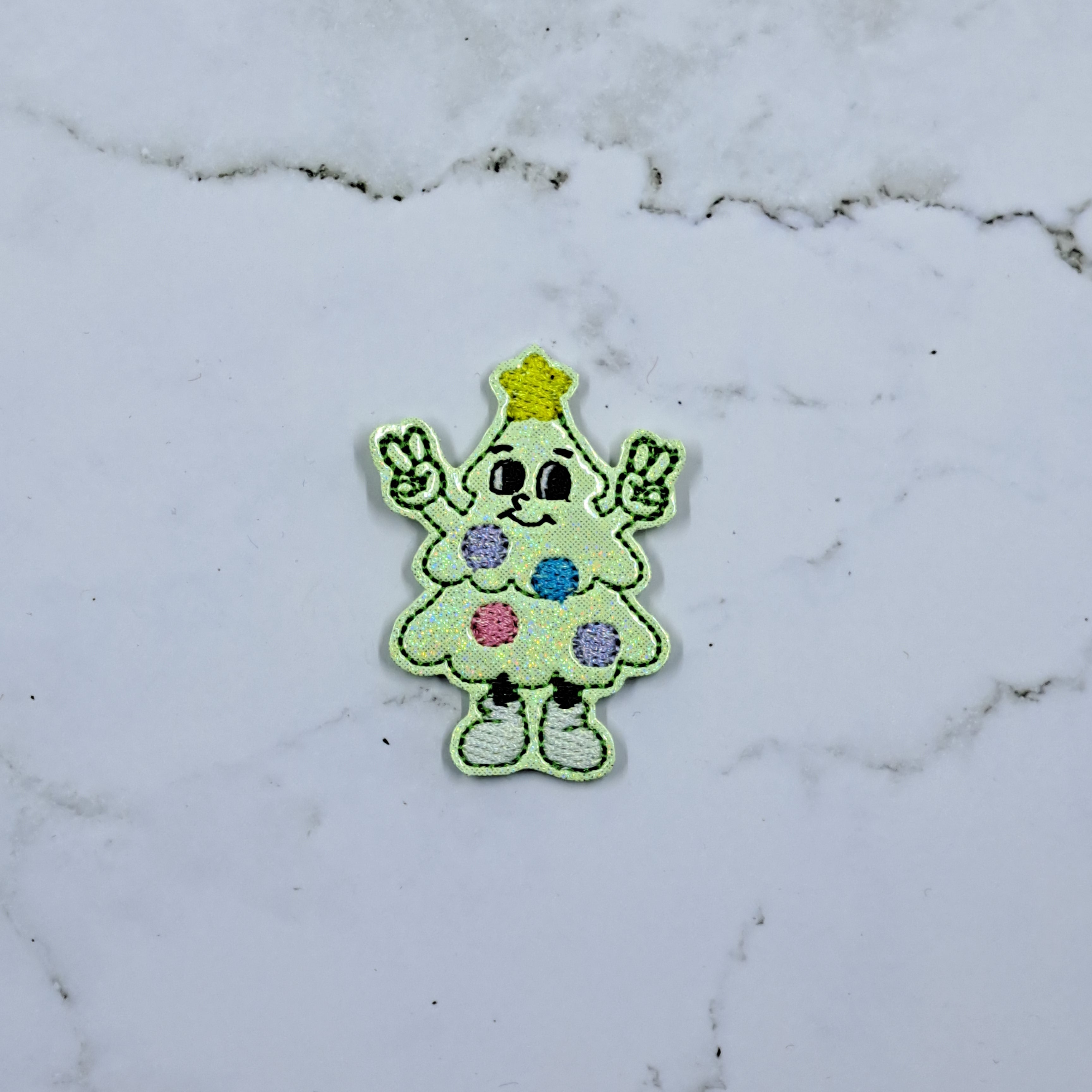 New Christmas Tree Retro