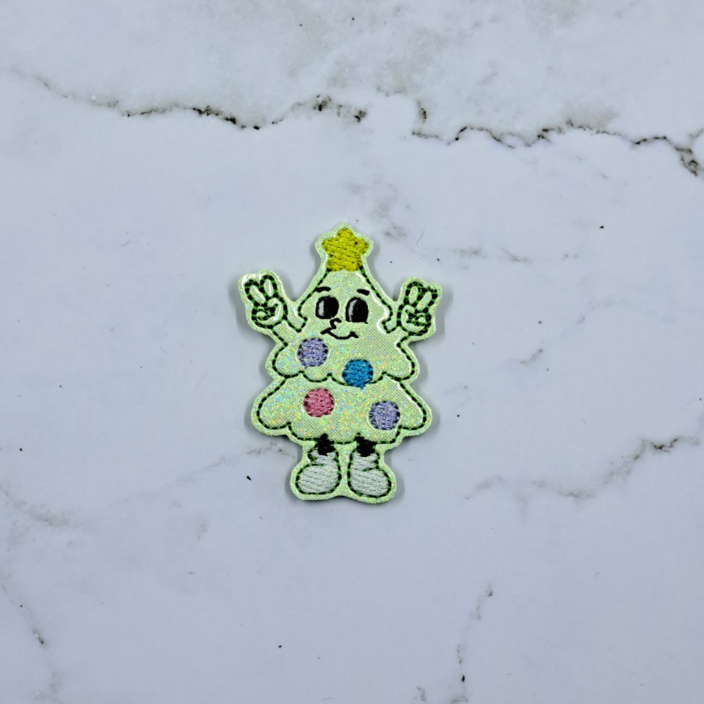 New Christmas Tree Retro