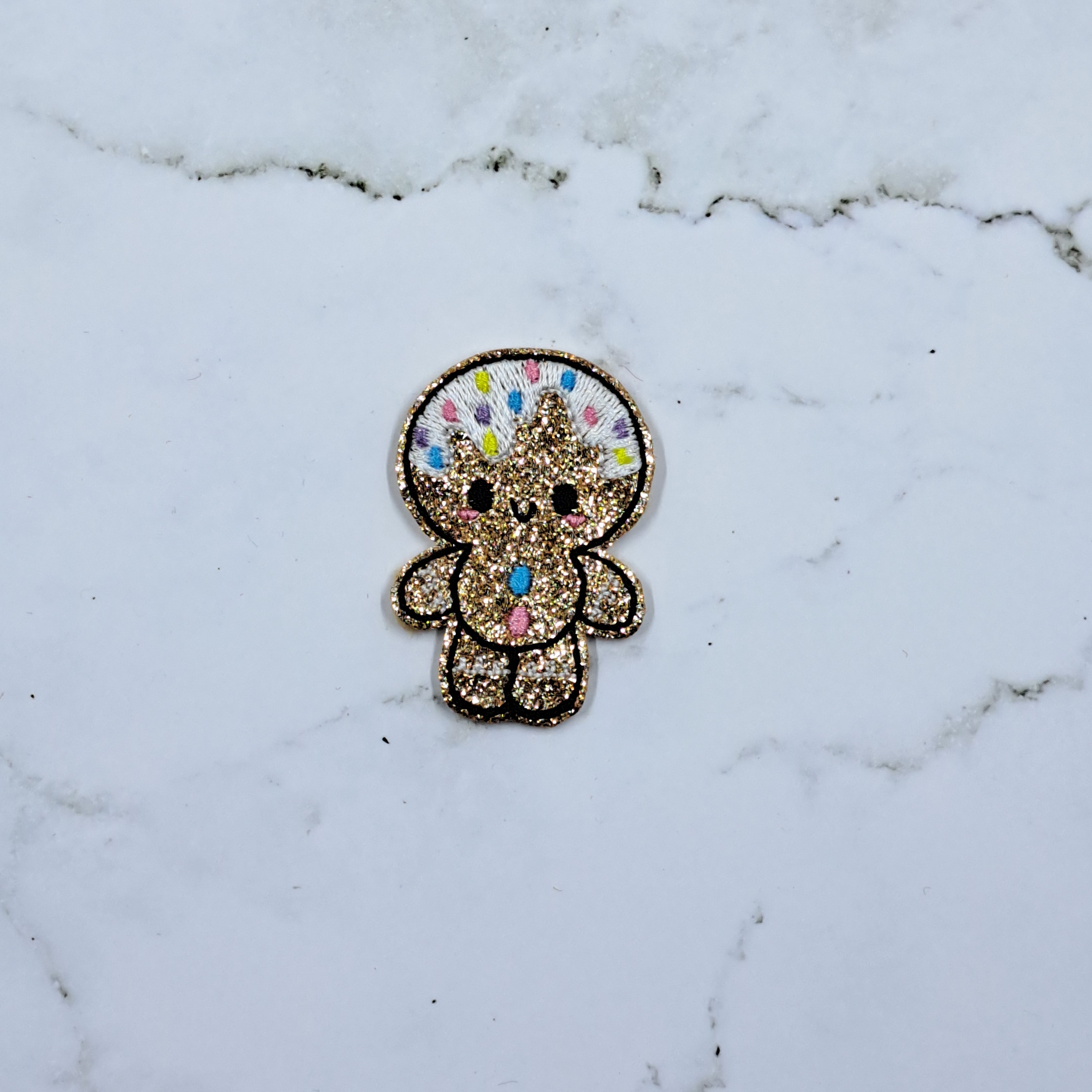 New Christmas Gingerbread Frosted Head