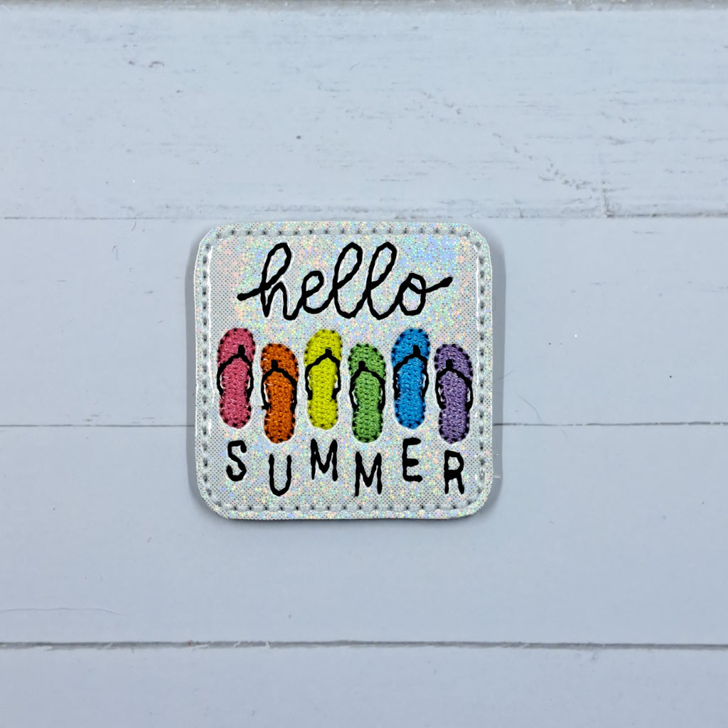Hello Summer Flip Flops