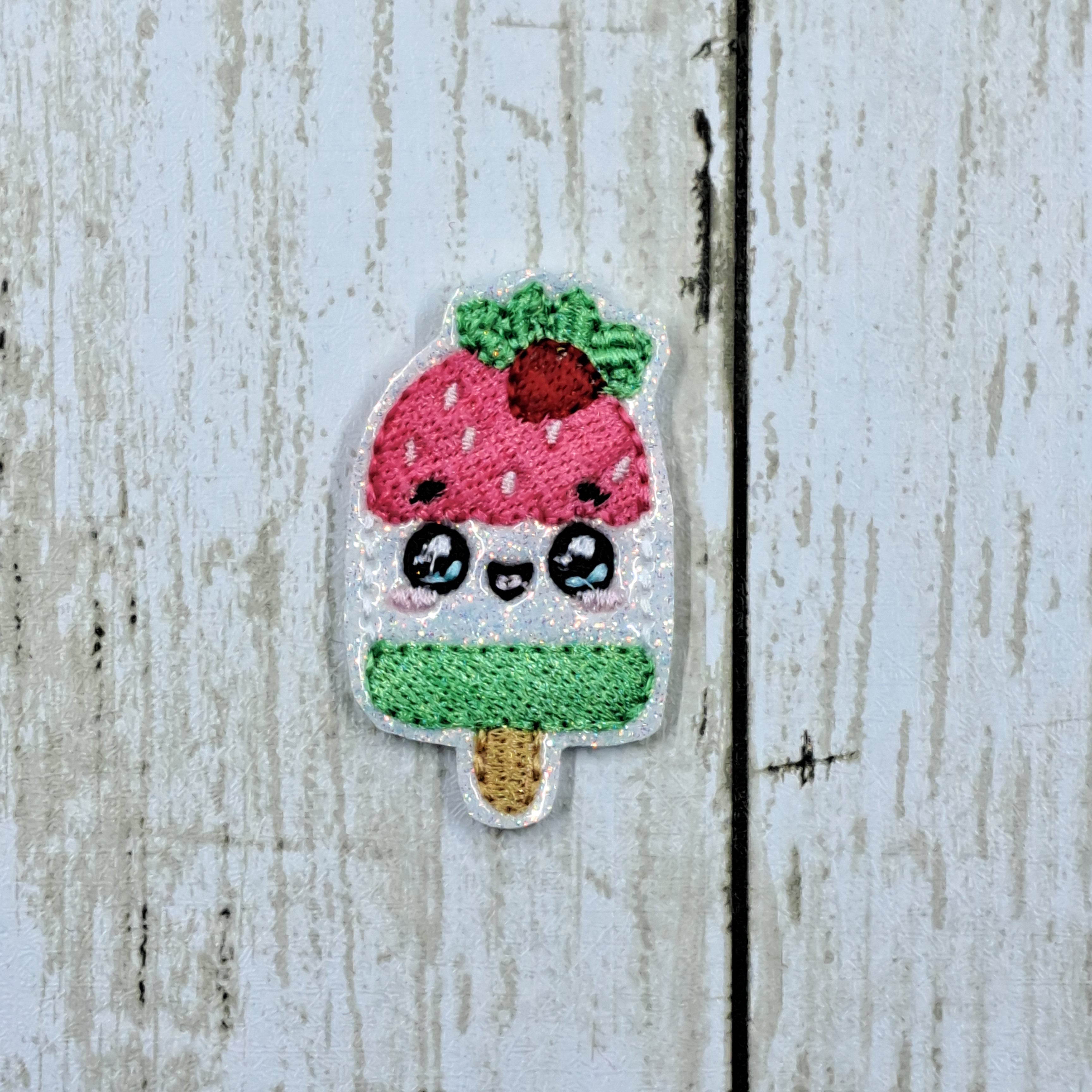 New Summer Strawberry Popsicle