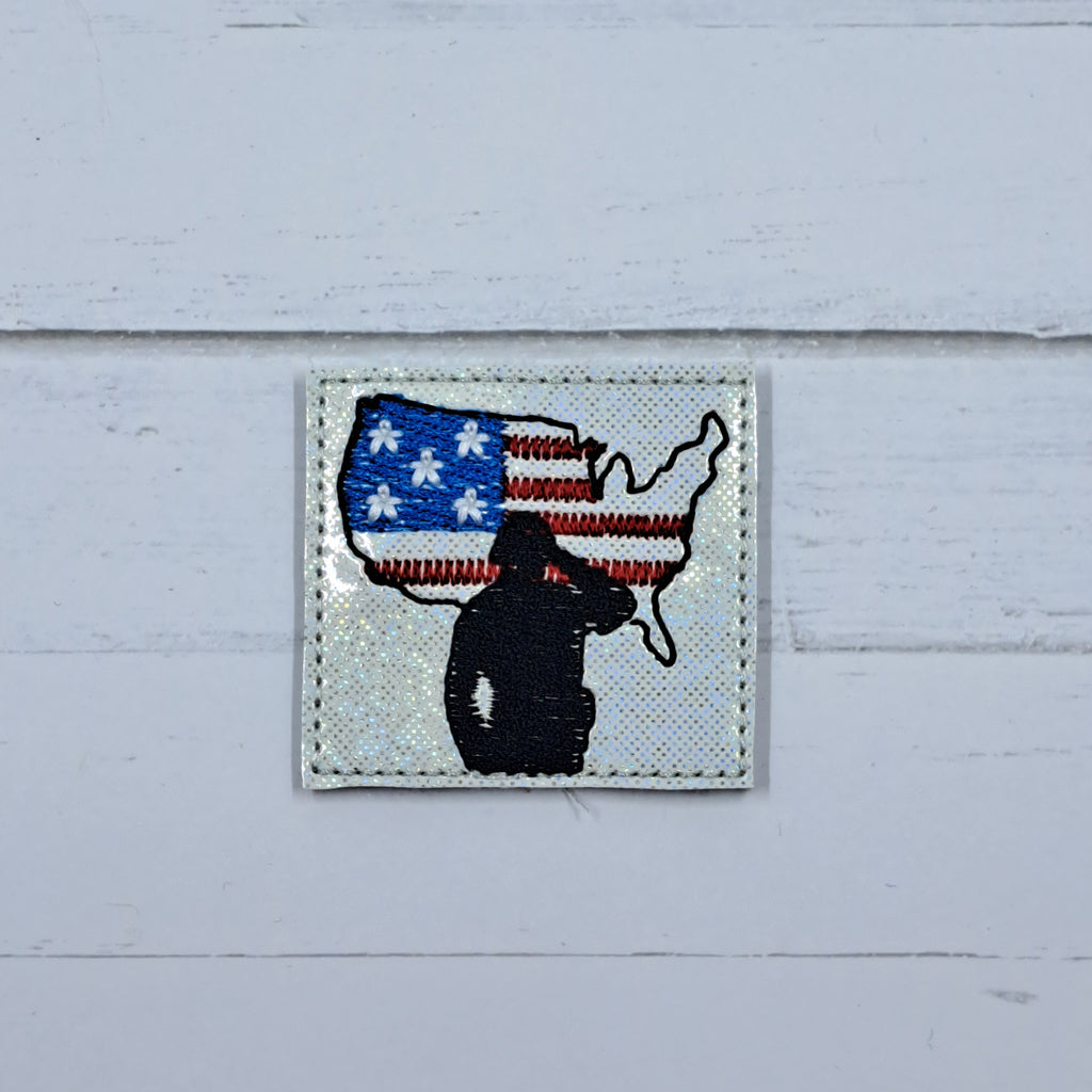 Patriotic Soldier Salute