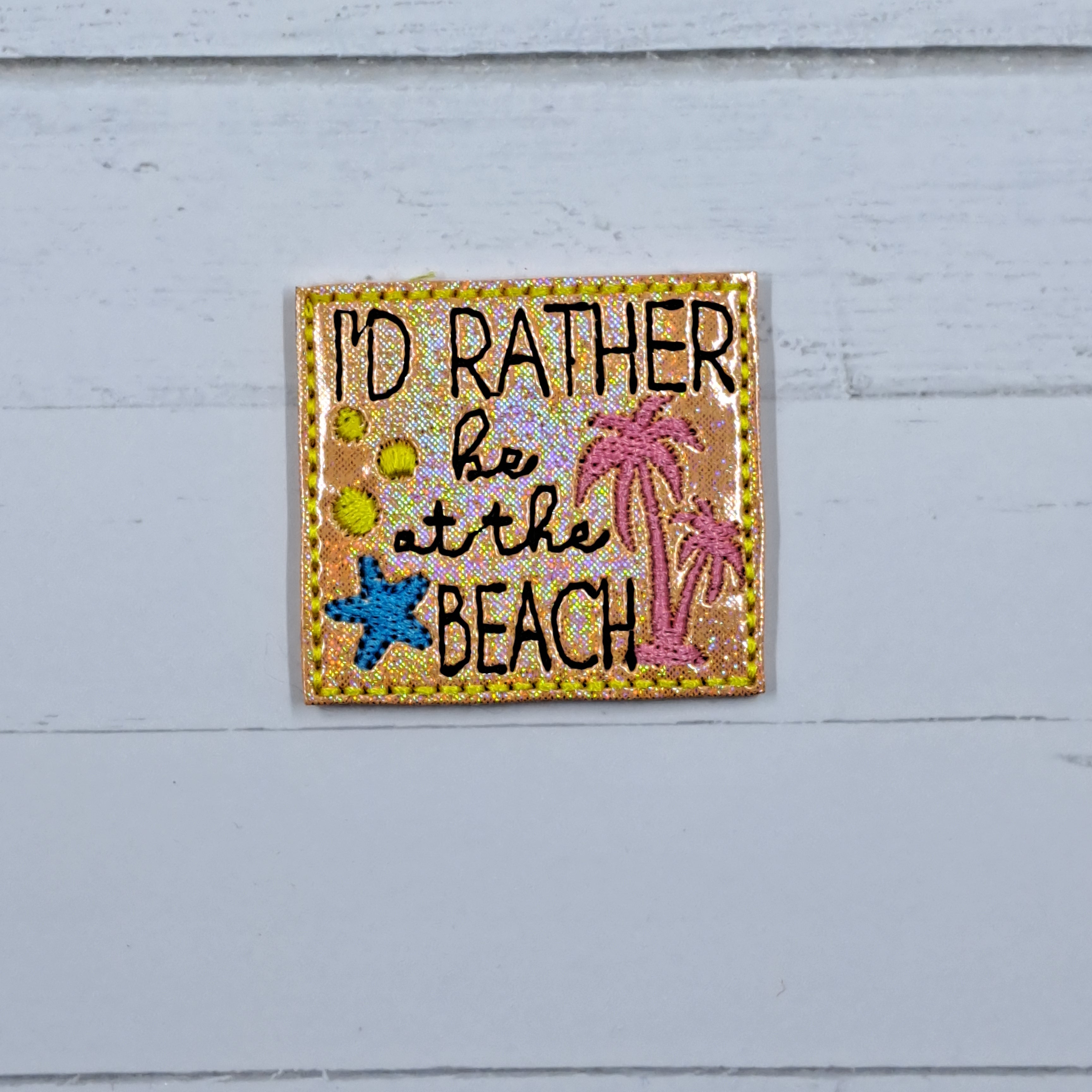 Summer I'd Rather Be At The Beach