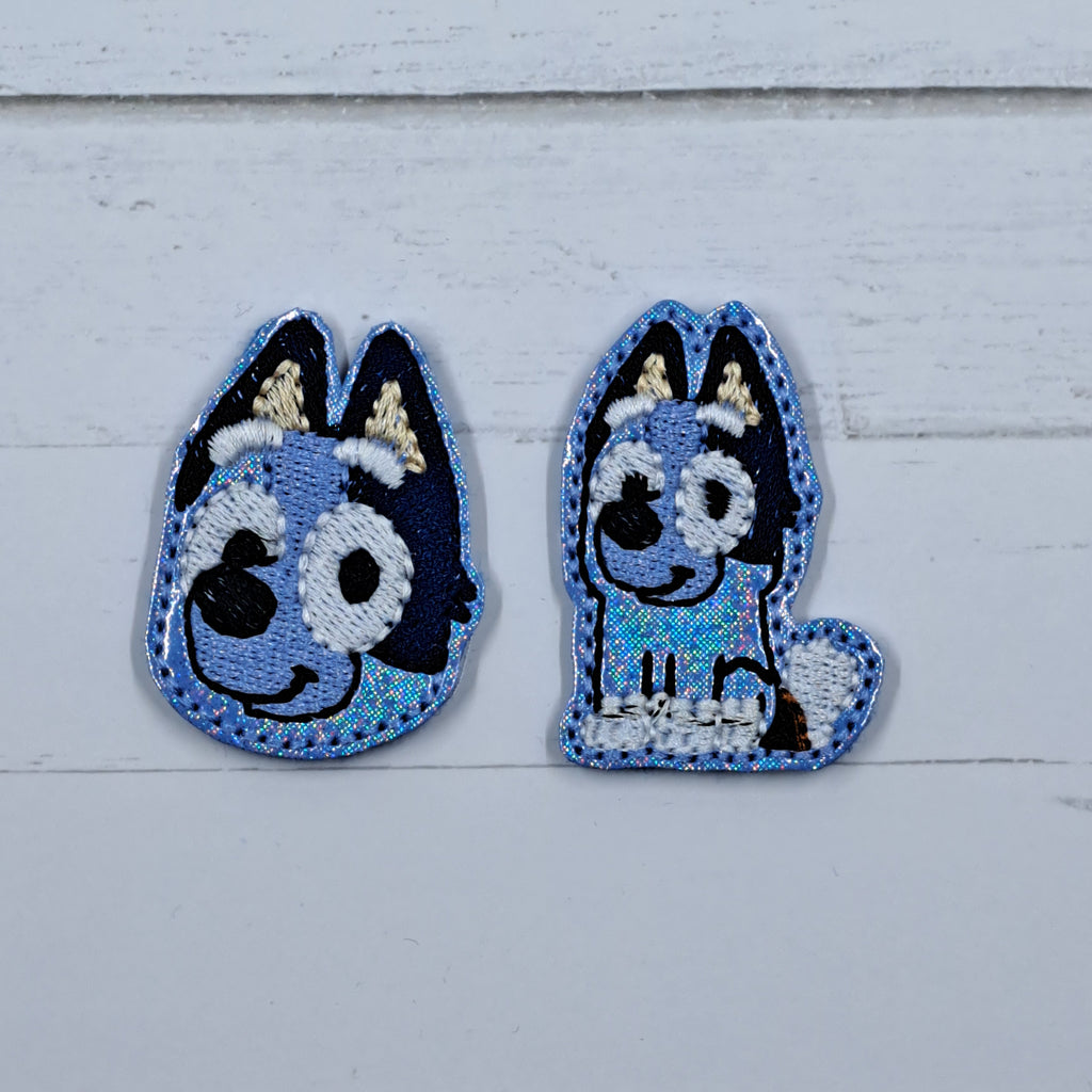 T.V. Blue Dog Friend Socks
