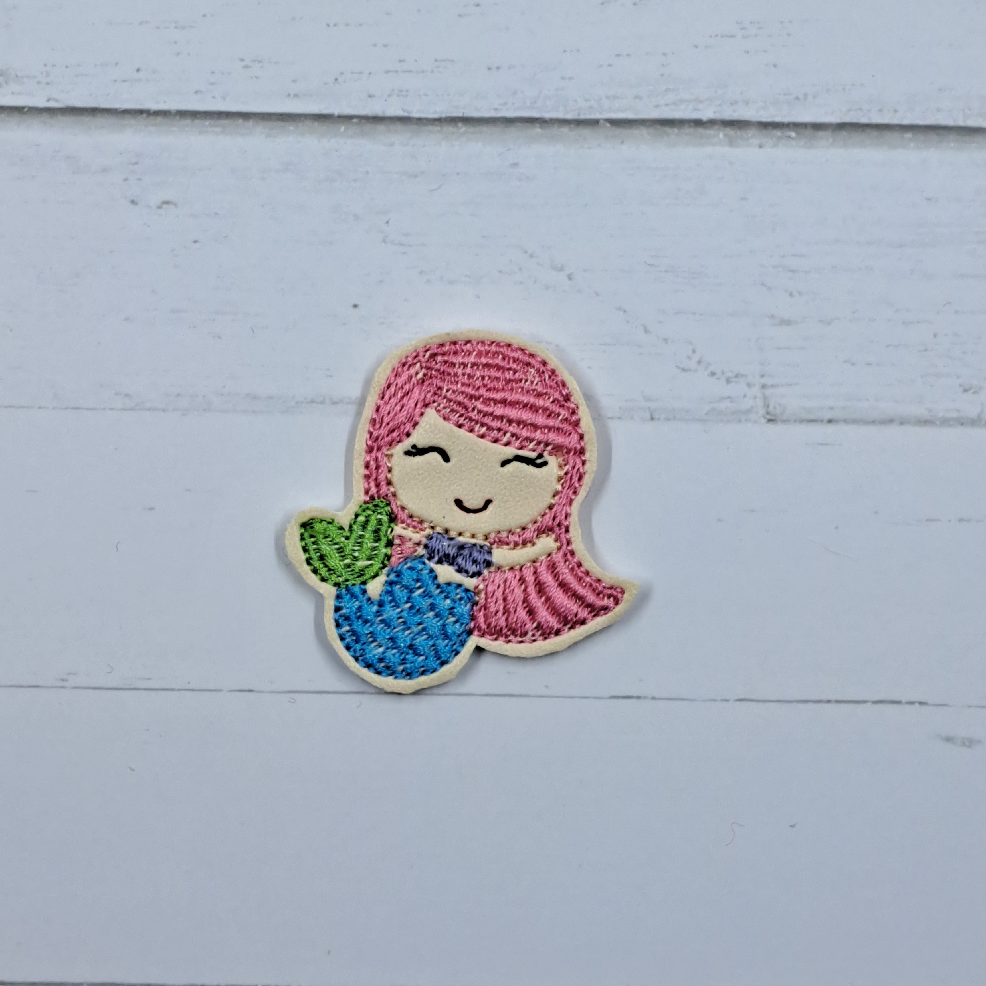 Summer Pink Hair Mermaid