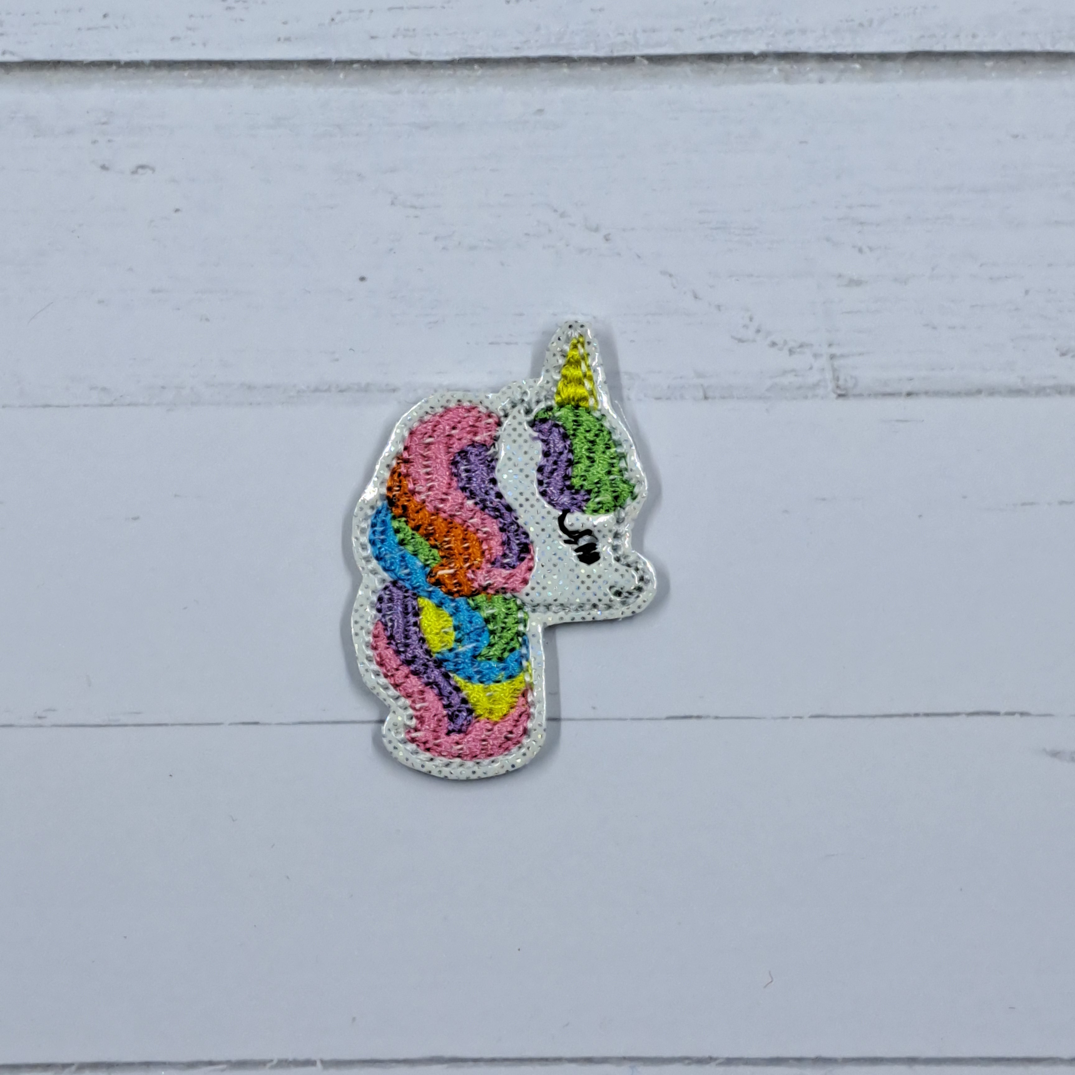 Rainbow Unicorn Curly