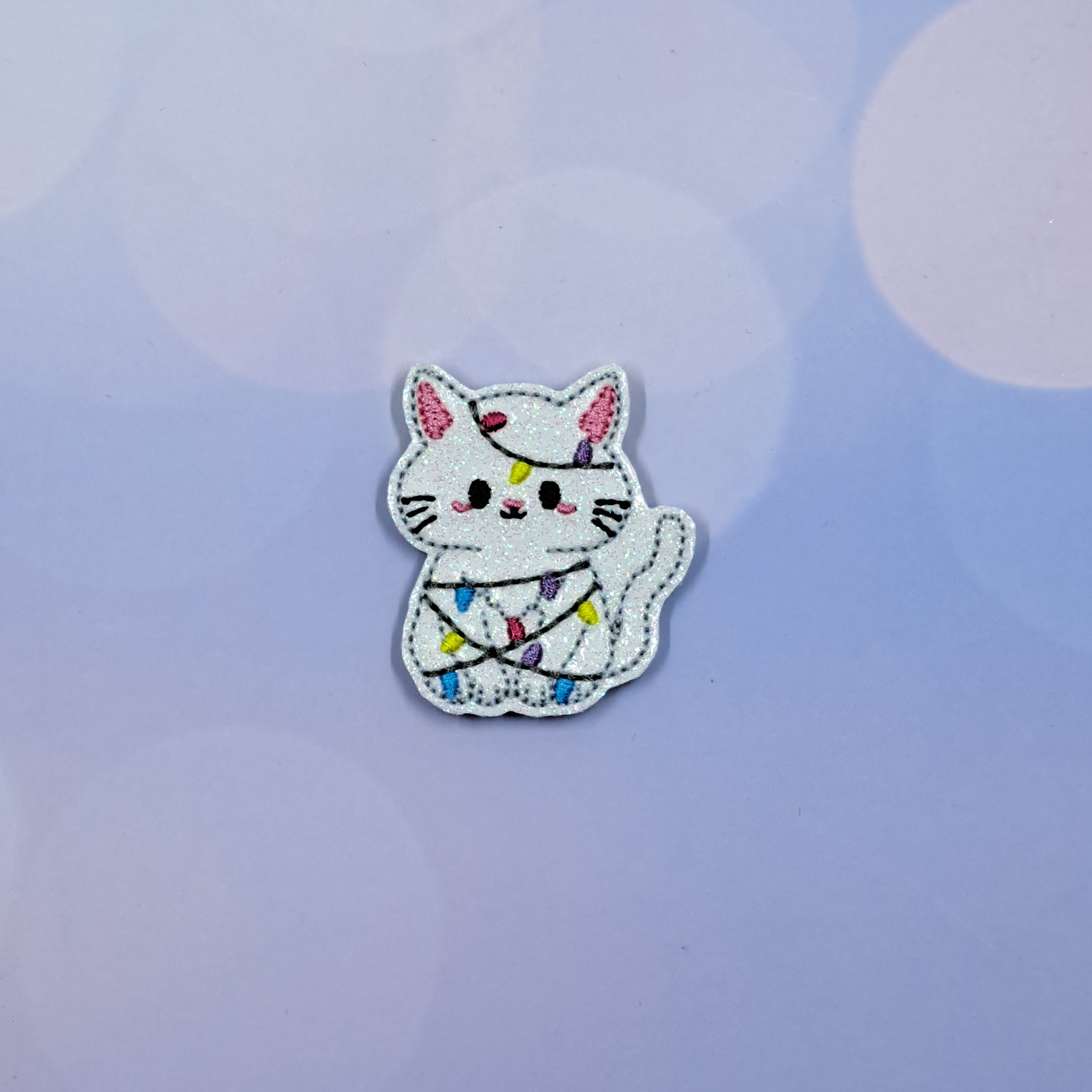 New Christmas Kitty In Lights