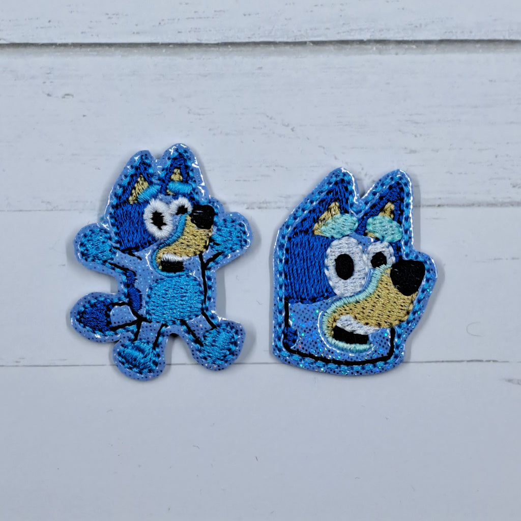 T.V.  Blue Puppy