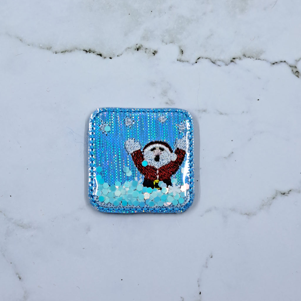 New Christmas Santa Snowing Shaker