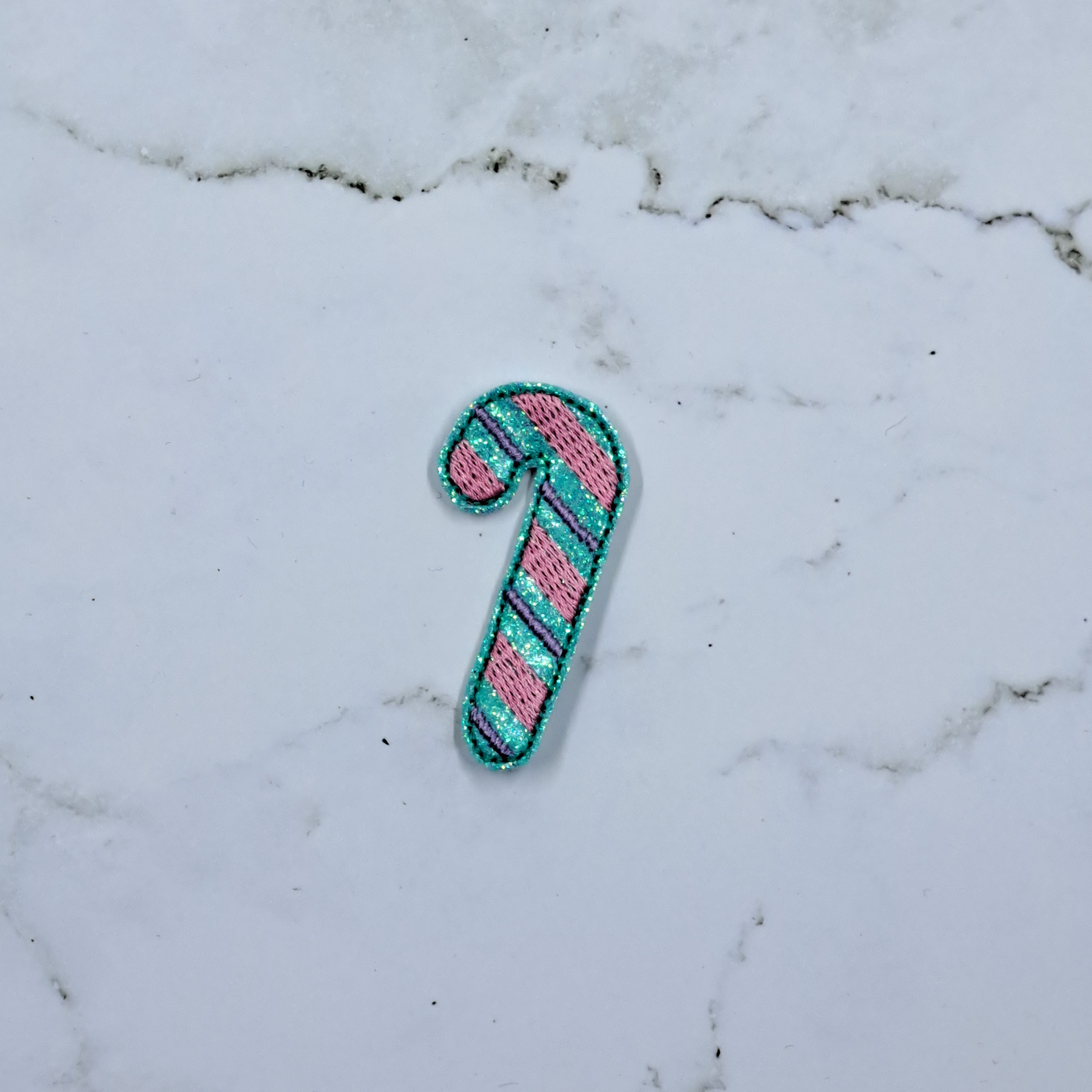 New Christmas Candy Cane Minty Pink