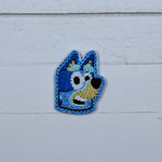 T.V.  Blue Puppy