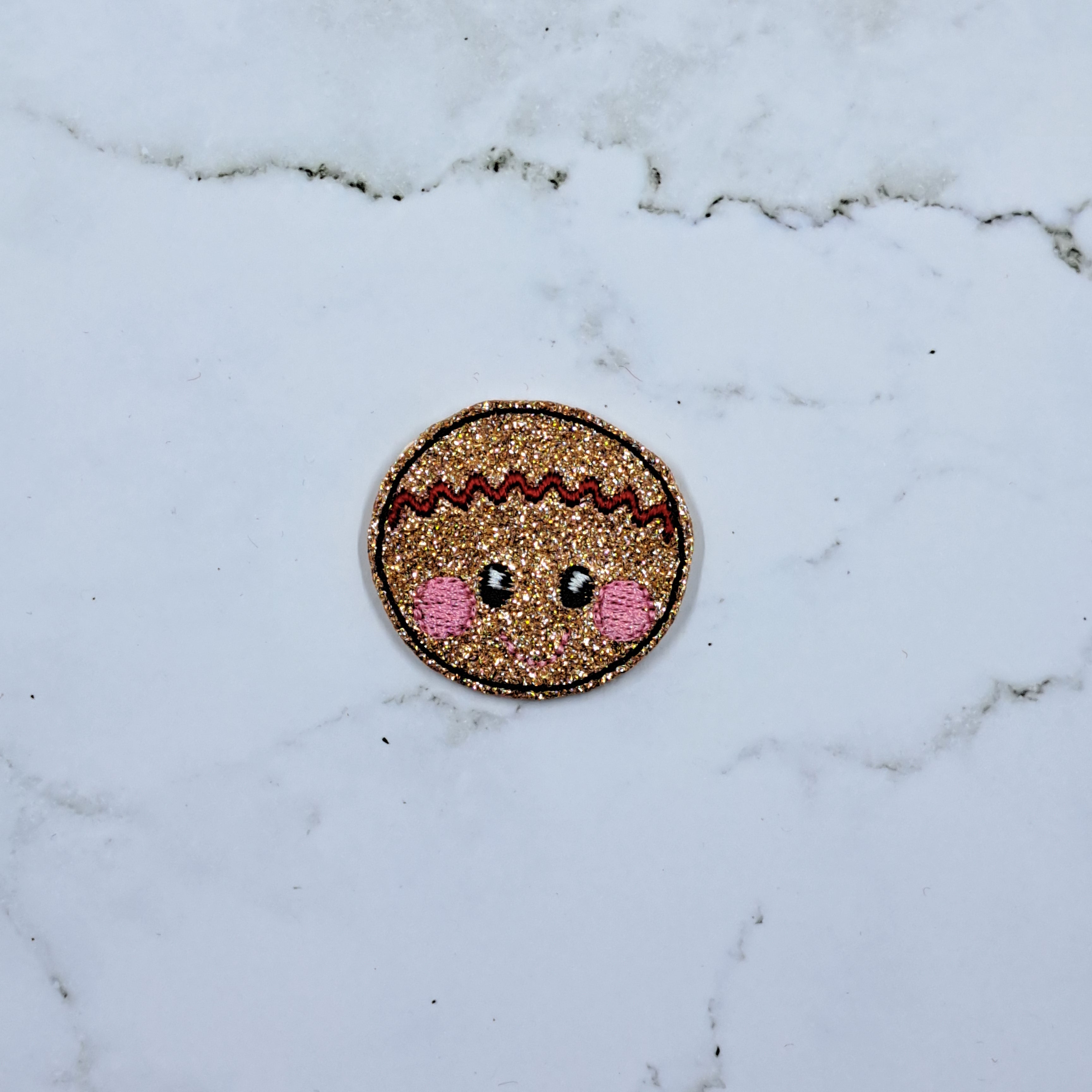 New Christmas Gingerbread Boy Face