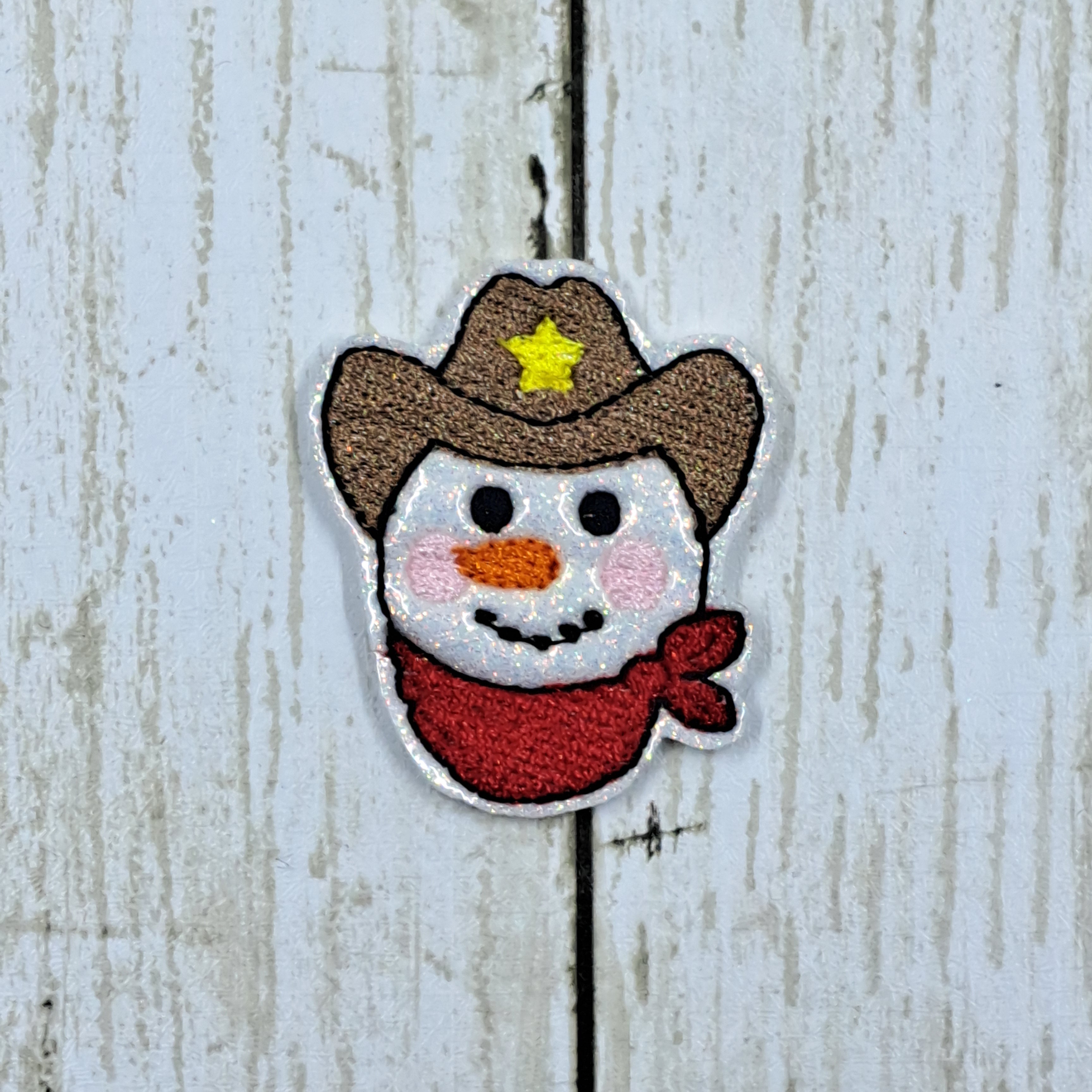 New Cowboy Snowman