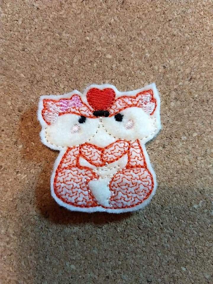 V-Day Kissing Fox