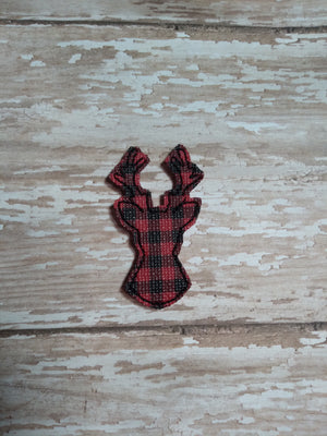 Red Plaid Animals