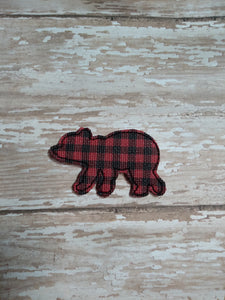 Red Plaid Animals