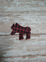 Red Plaid Animals