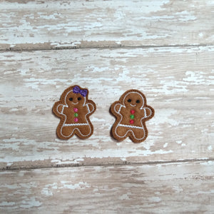 Christmas Gingerbread Girl and Boy