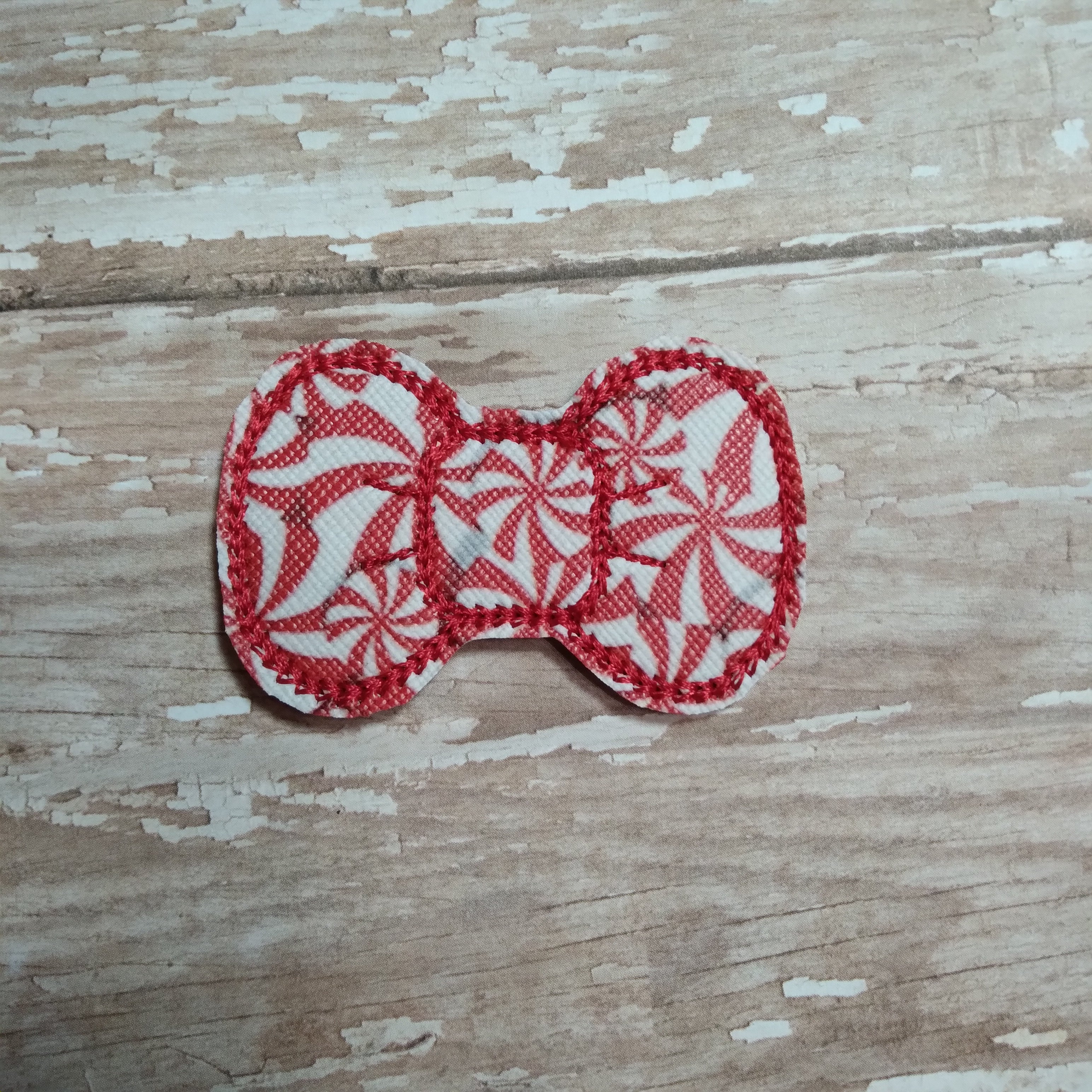 Simple Bow Christmas Print