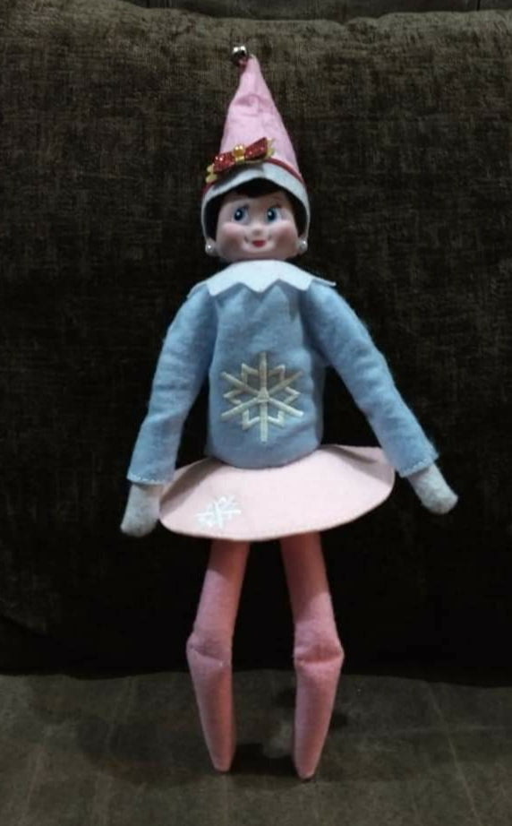 Elf Doll Snowflake Sweater