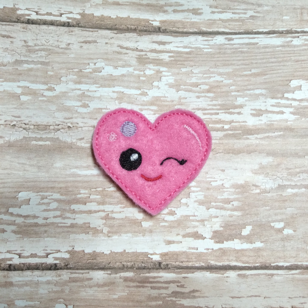 Vday Winky Heart
