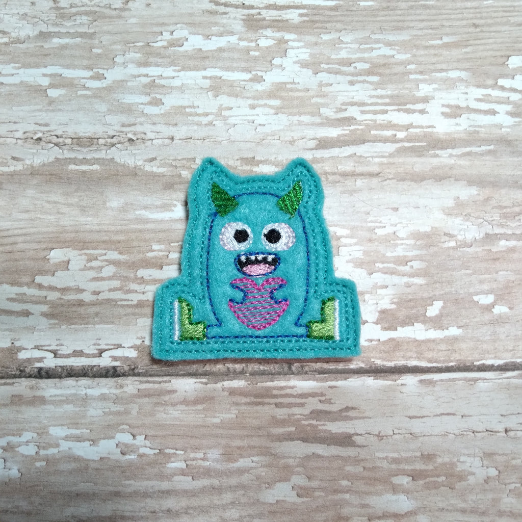 Vday Love Monster Teal