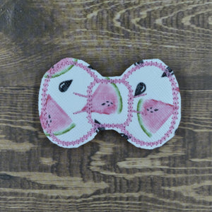 Simple Bow Watercolor Watermelons