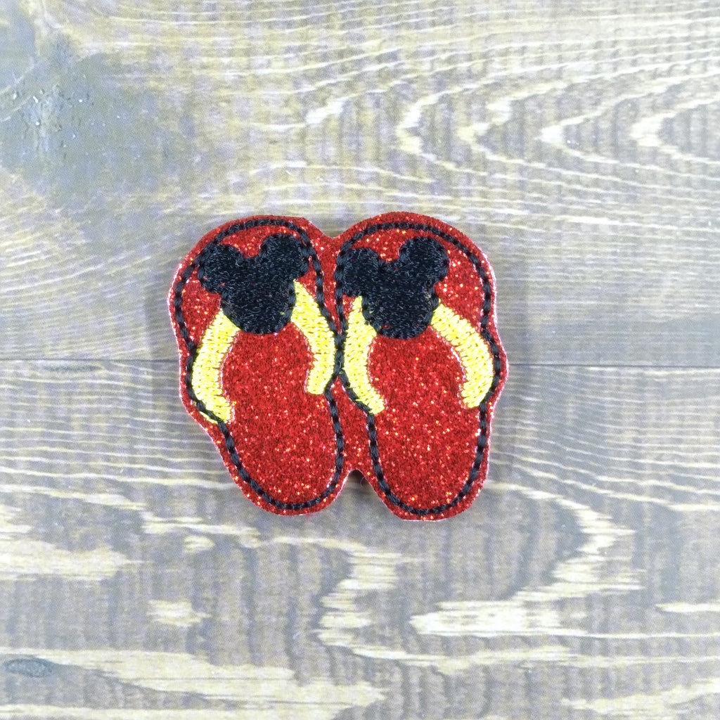 Summer Mouse Flip Flops