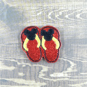Summer Mouse Flip Flops