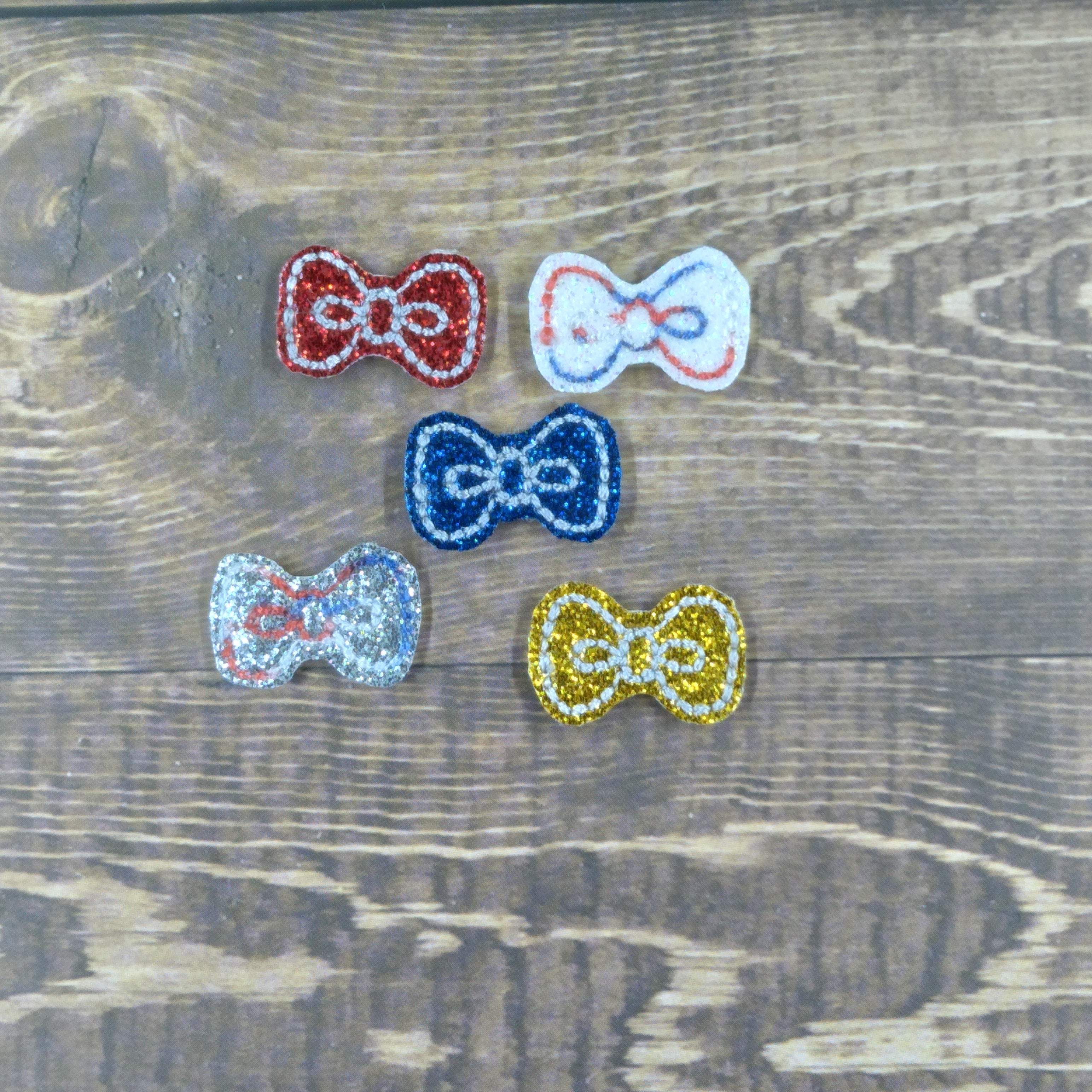 Patriotic Teeny Bows