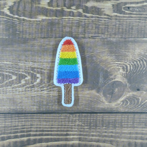 Summer Rainbow Popsicle