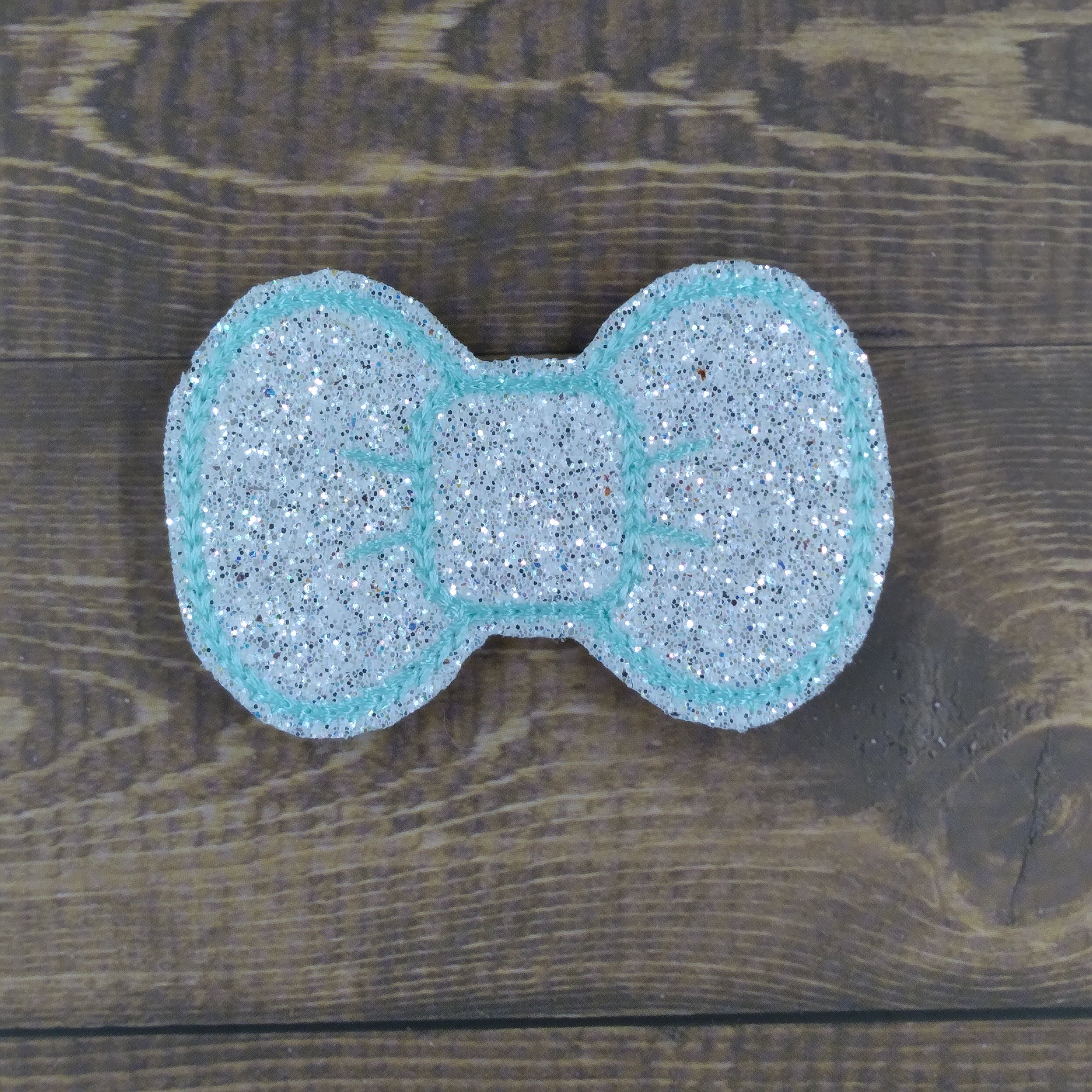 Pastel Glitter Simple Bows