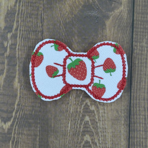 Strawberry Simple Bows