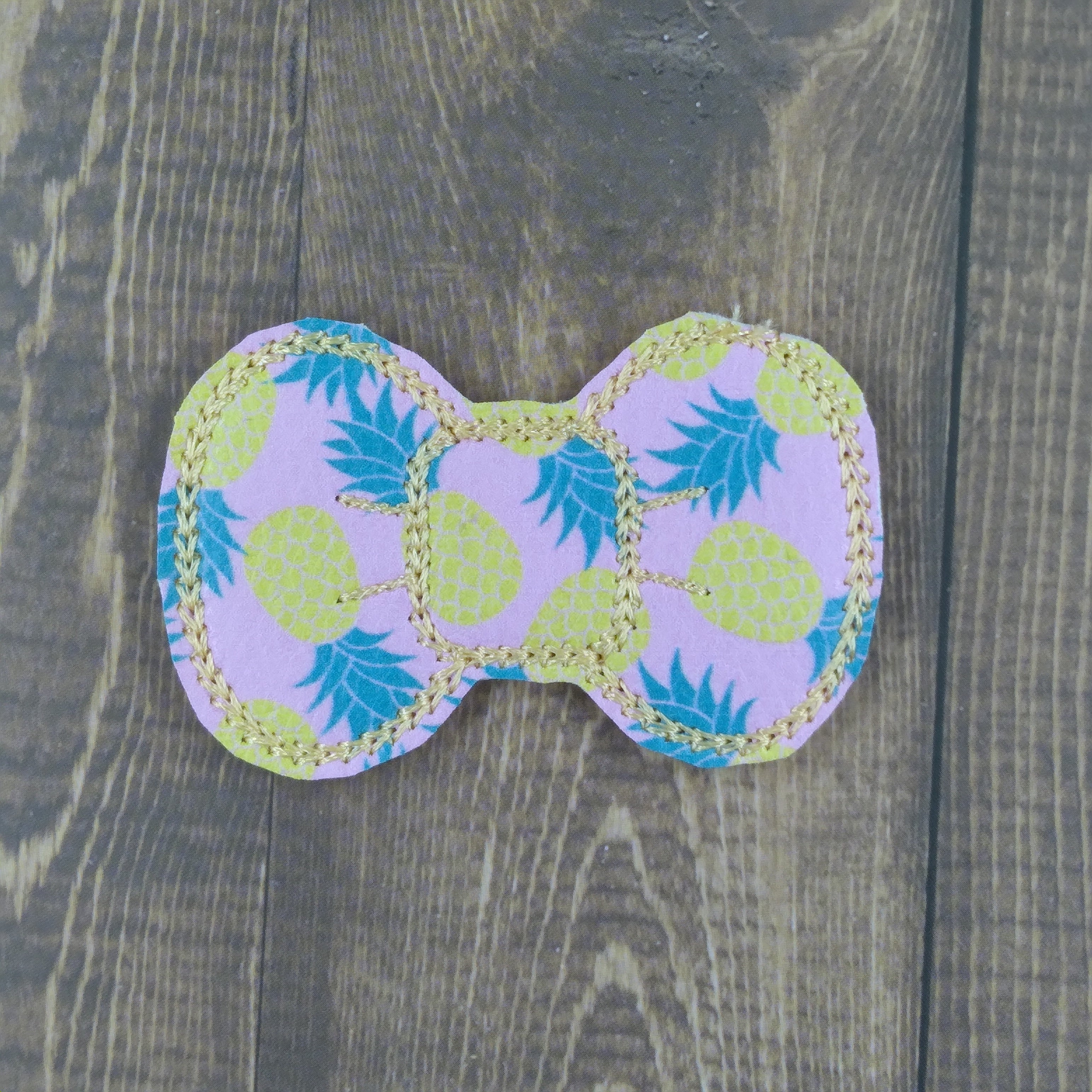 Pineapple  Simple Bows