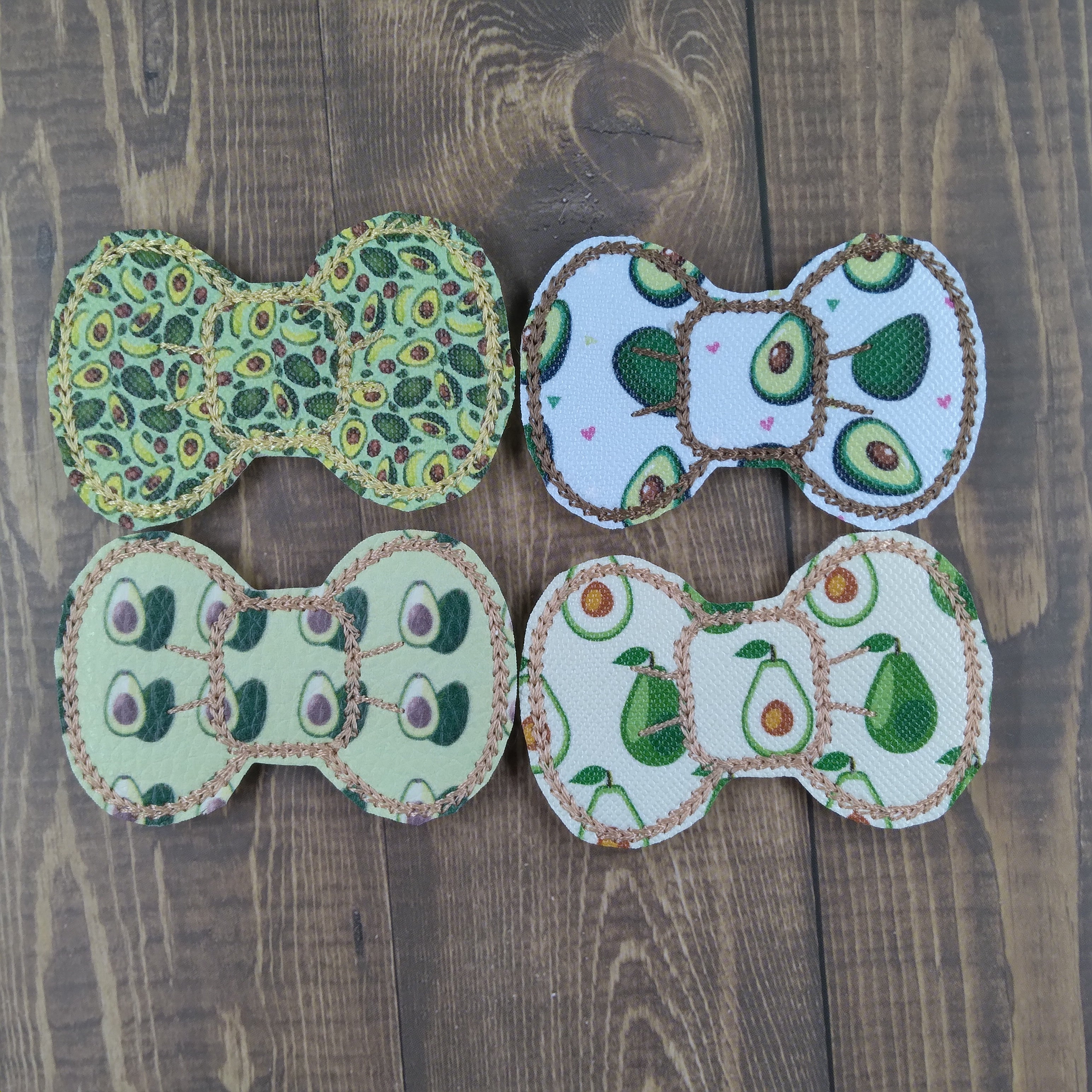 Avocado Simple Bows