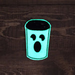 Glitter Glow Ghost Cup