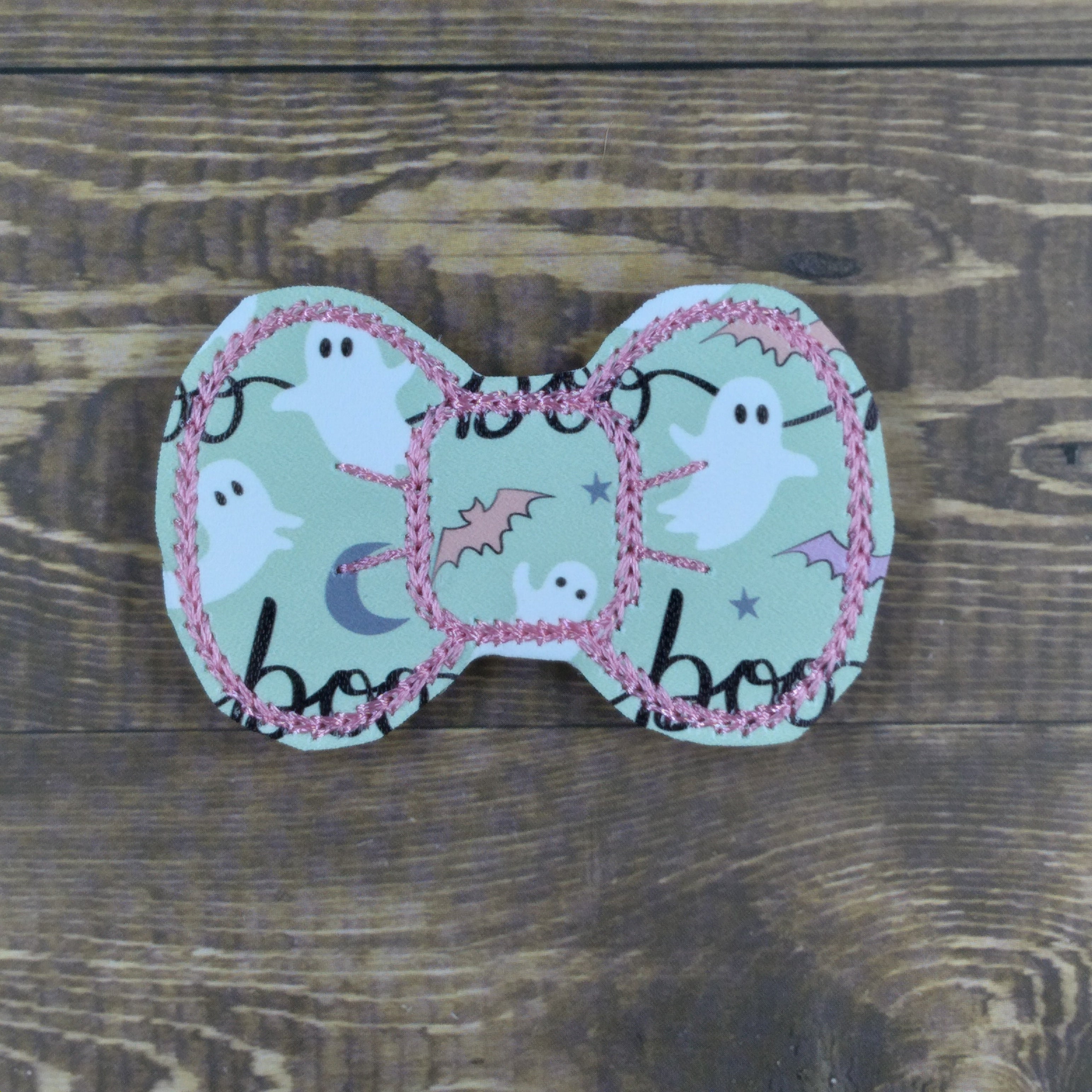 Boo Mint Simple Bow