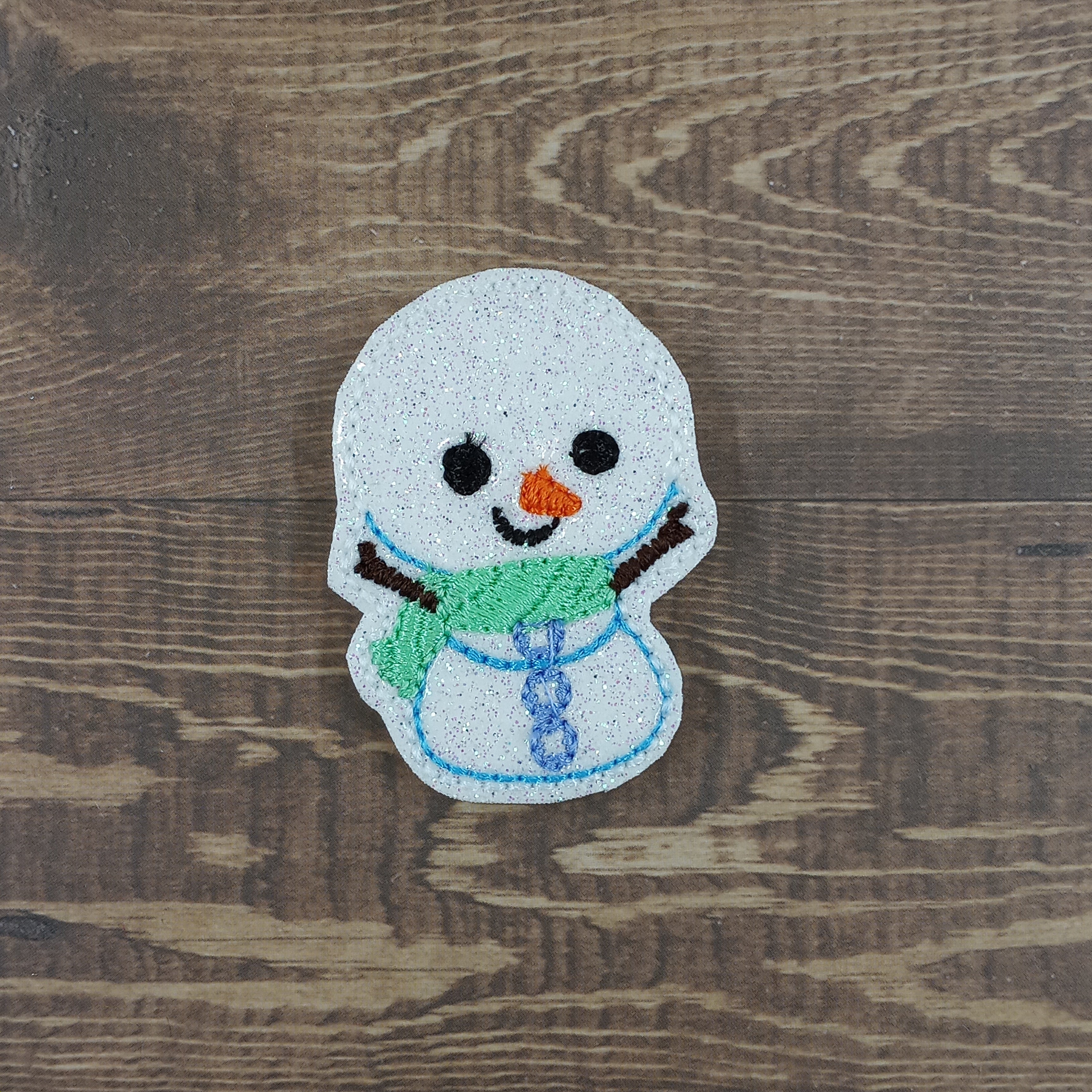 Snowman Cutie With Scarf