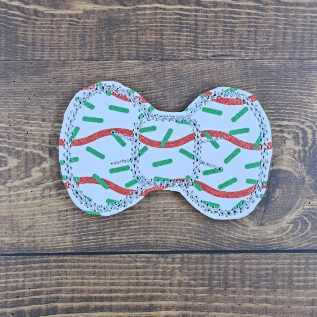 Christmas Cake Simple Bows