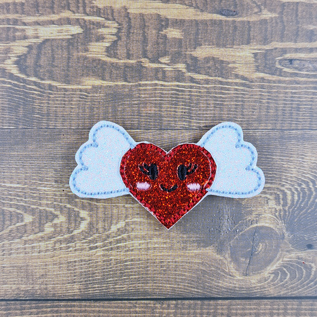 Valentines Heart With Wings