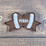 Sporty Football Bow 1.75