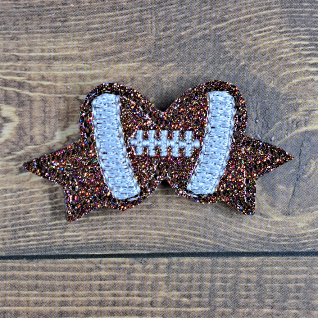 Sporty Football Bow 1.75